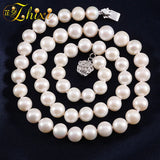 Freshwater Pearl Necklace Natural Stone Choker for Women Wedding Party