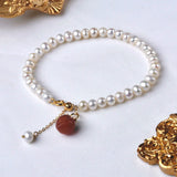 Freshwater Pearl Bracelet - Natural Freshwater Pearl Gift For Women