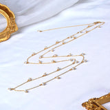 Freshwater Pearl 14K Filled Waist Chain Fine Jewelry for Ladies