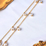 Freshwater Pearl 14K Filled Waist Chain Fine Jewelry for Ladies