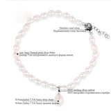 Natural Freshwater Pearl Anklet Water Drop Gift For Women