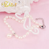 Natural Freshwater Pearl Anklet Water Drop Gift For Women