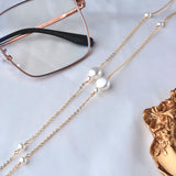 ZHIXI Freshwater Pearl Glasses Chain 14K Injection Chain Women YJ10003