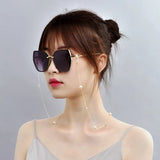 ZHIXI Freshwater Pearl Glasses Chain 14K Injection Chain Women YJ10003