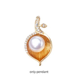 9-10mm Freshwater Pearl Pendant Necklace Fine Jewelry