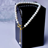 Natural Freshwater Pearl Bracelet Near Round 4-5mm Women's Gift