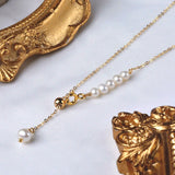 Pearl Anklet Freshwater 14K Filled Chain Fine Girl Gift