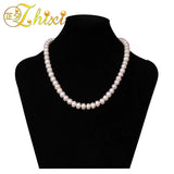 Natural Freshwater Pearl Choker Maxi Classic Woman Gift