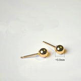 18K Yellow Drop Earrings Fine Jewelry Wedding Gift Pure AU750 Women E513