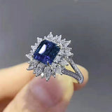 Green CZ Bridal Wedding Party Accessories Women's Rings