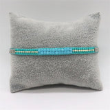 Bohemia Weave Rope Chain Bracelets Crystal Seed Beads Charms Wristband Jewelry