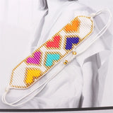 Colorful Seed Bead Bohemian Bracelet for Women