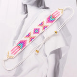 Colorful Seed Bead Bohemian Bracelet for Women