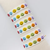 Colorful Smile Bracelet Bohemian Smiley Jewelry Armband Bead Bracelets