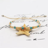 Bohemia Crystal Charms Bracelets Adjustable Wristband Jewelry