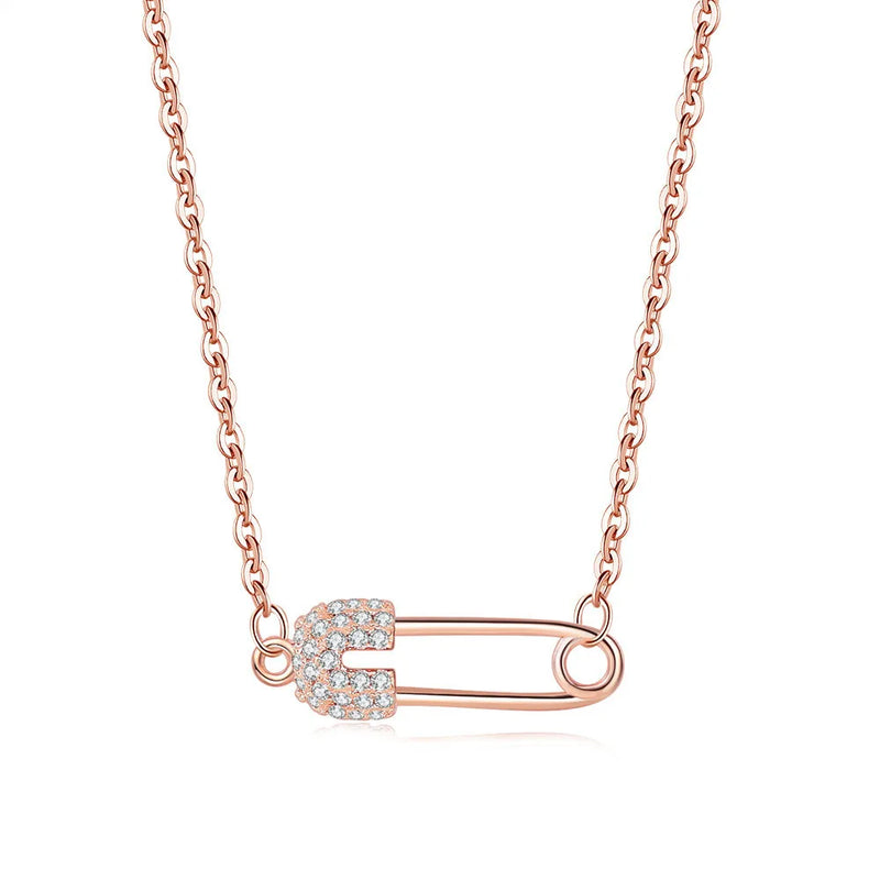 Unique Hollow Out Zircon Collarbone Chain Necklace Gift Jewelry