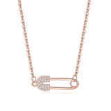 Unique Hollow Out Zircon Collarbone Chain Necklace Gift Jewelry