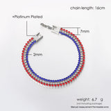 Zircon Tennis Bracelet Women's Jewelry Gift H029