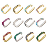 CZ Crystal Ear Cuff for Women - No Pierced Earrings - VE125