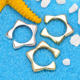 15x15mm CZ Crystal Ear Cuff C Shaped/star shape Ear Clips No Pierced earrings