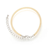 Charm Bracelet Brass CZ Chain Bracelet VL8