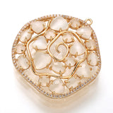 Crystal Irregular Pendant for DIY Jewelry VD504