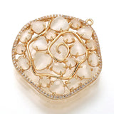 Crystal Irregular Pendant for DIY Jewelry VD504