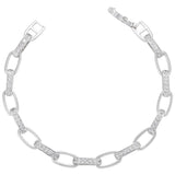 Women Bracelet CZ Crystal Chain Bracelet Party Jewelry