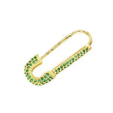 High 10x27mm Candy Crystal Brooch for Skirt Clothes Bag
