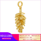 Pine Ball Pendant Necklace Jewelry for Women
