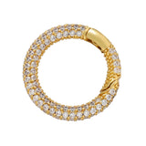 CZ Crystal Clasp Hooks for DIY Necklace VK123