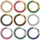 CZ Crystal Clasp Hooks for DIY Necklace VK123