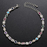 Geometric CZ Man Bracelet for Couples