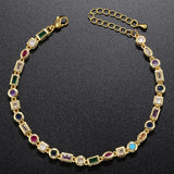 Geometric CZ Man Bracelet for Couples