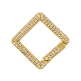 CZ Hooks Lightning Clasp Geometric Connectors Jewelry Making Supplies