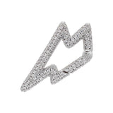 CZ Hooks Lightning Clasp Geometric Connectors Jewelry Making Supplies
