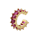 CZ Crystal Ear Cuff C Shape Ear Clips No Pierced earrings for women
