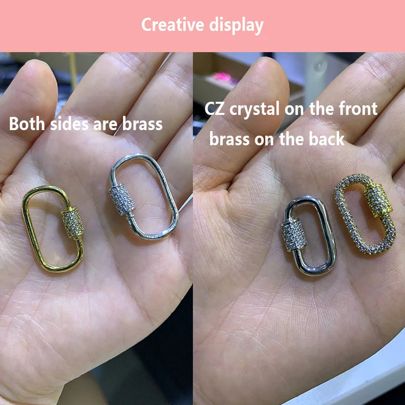 DIY Jewelry Clasp Hooks for Necklace Components
