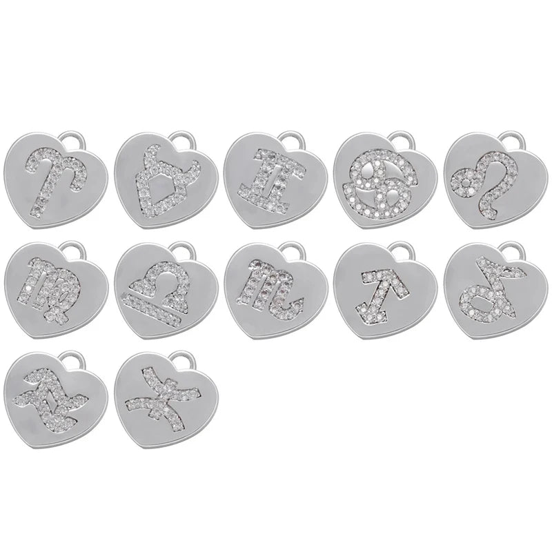 Heart Constellations Pendant Necklace Jewelry VD939
