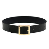 ZIMNO Punk Gothic Belts Choker Necklace PU Leather on Neck Buckle Necklaces