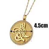 Ottoman Pendant Necklace Islamic Muslim Jewelry