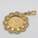 Turkey Coins Ottoman Pendant Necklace Islamic Muslim Jewelry