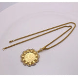 Turkey Coins Ottoman Pendant Necklace Islamic Muslim Jewelry