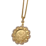 Turkey Coins Ottoman Pendant Necklace Islamic Muslim Jewelry