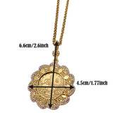 Turkey Coins Ottoman Pendant Necklace Islamic Muslim Jewelry