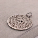 Islam 99 Names of ALLAH Pendant Necklace Muslim