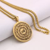 Muslim 99 Names of Allah Stainless Steel Pendant Necklace Islam