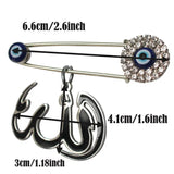 Muslim Islam Evil Eye Brooch