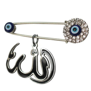 Muslim Islam Evil Eye Brooch