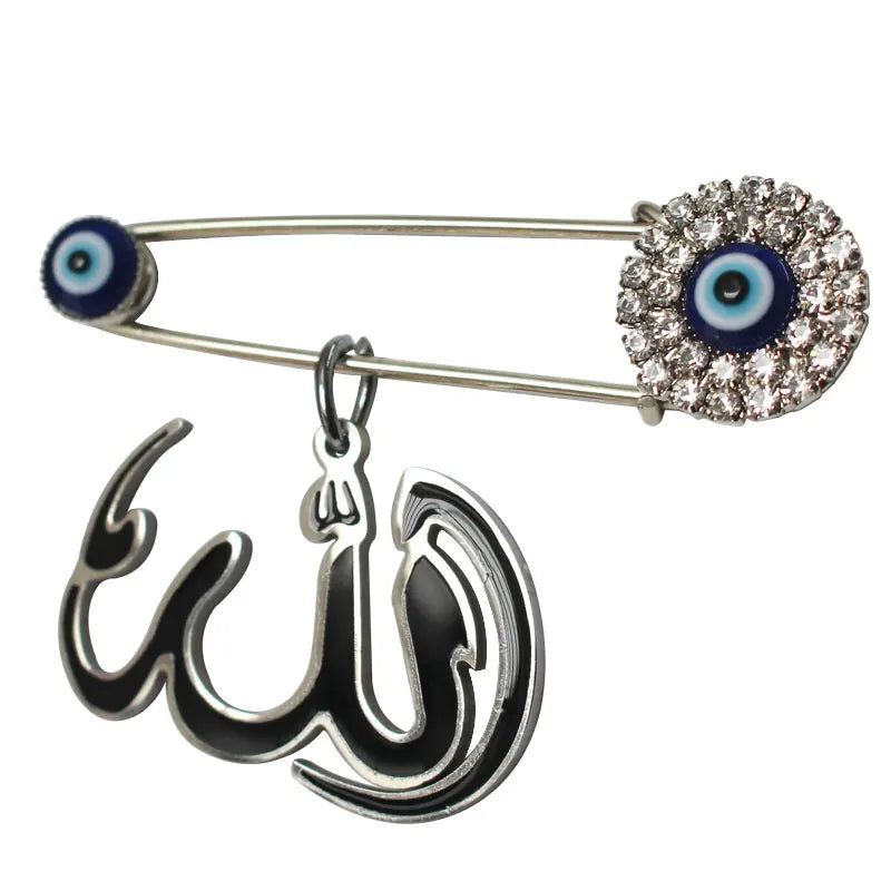 Muslim Islam Evil Eye Brooch